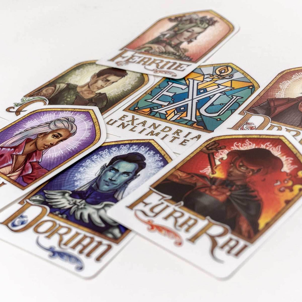 Critical Role: Exandria Unlimited Sticker Set 7-Pack - 