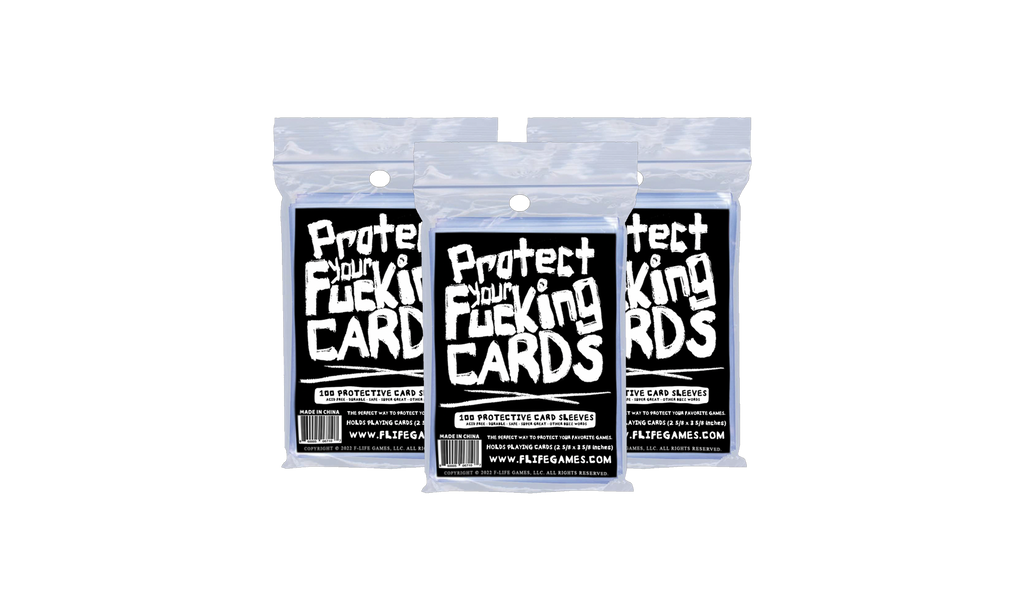 Protect Your Fucking Cards - 100 Card Sleeves