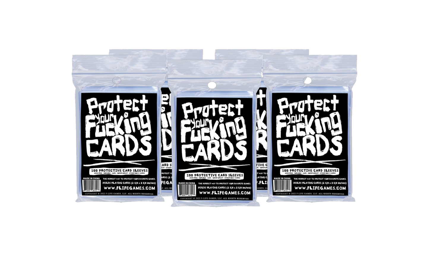 Protect Your Fucking Cards - 100 Card Sleeves