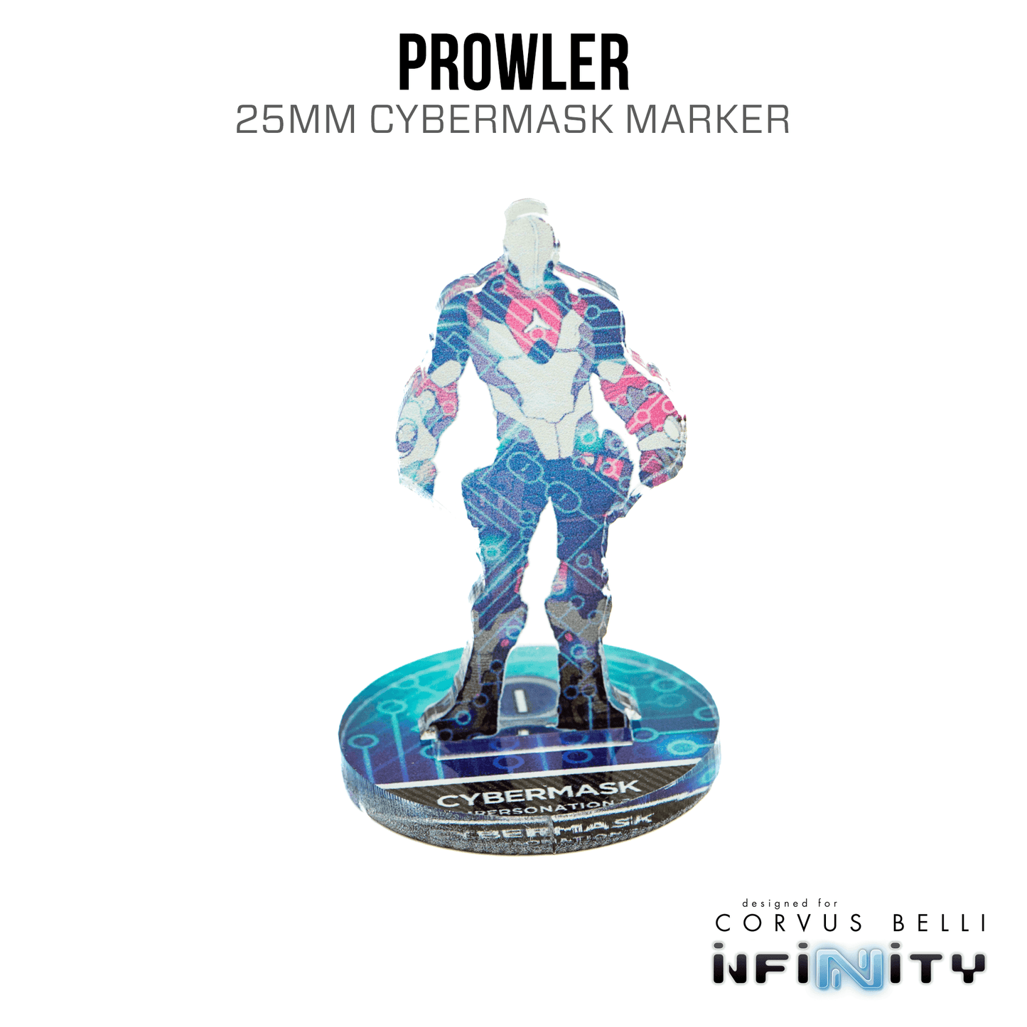 Infinity 3D Markers: Prowler (25mm Cybermask) - Cybermask / A
