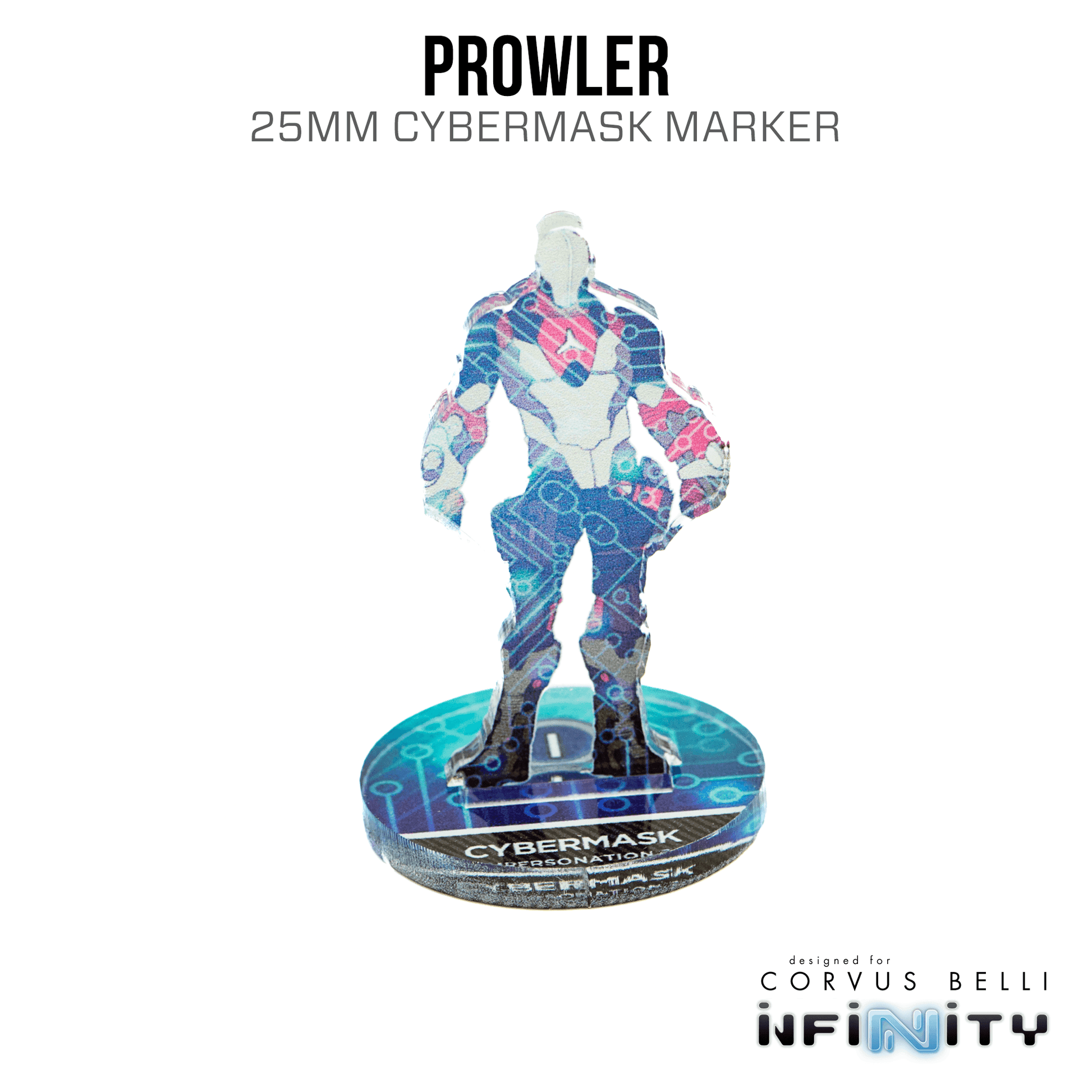 Infinity 3D Markers: Prowler (25mm Cybermask) - Cybermask / A