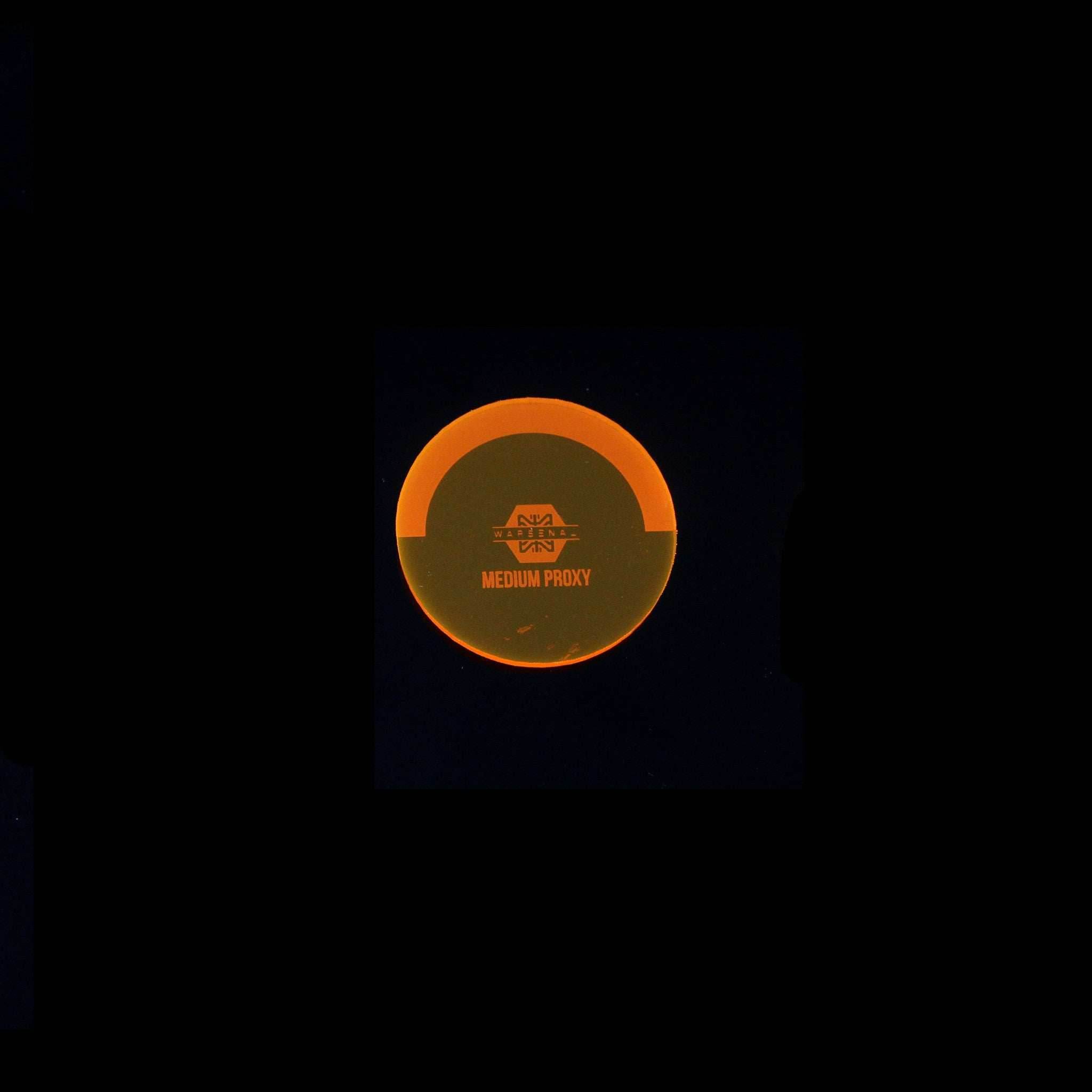 Proxy Bases - Fluorescent Orange / 40mm
