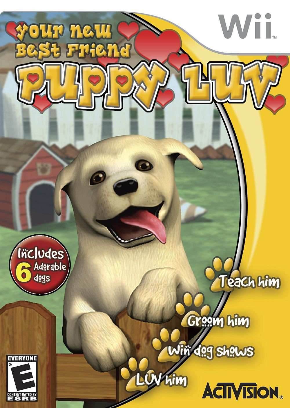 Puppy Luv (Wii) - Game Manual Only