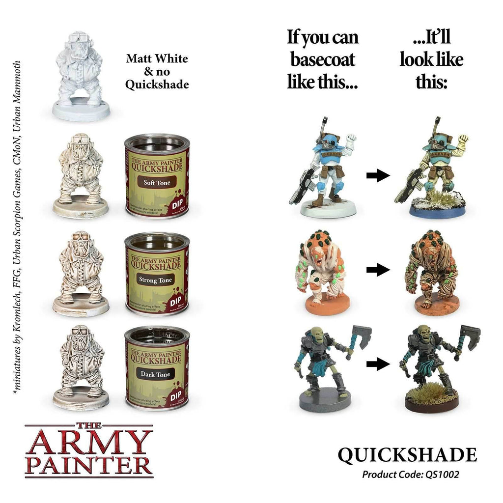 Army Painter Quickshade Dip: Strong Tone - 