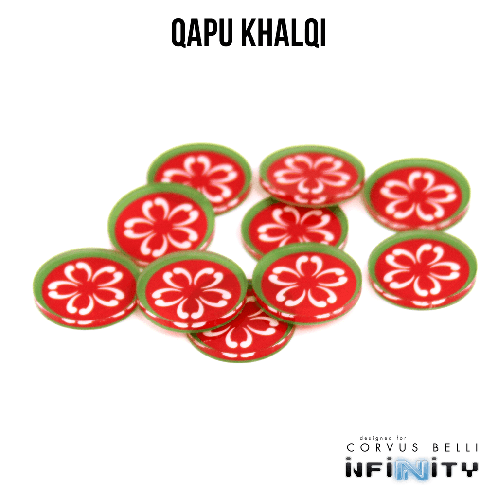 N4 Faction Markers - Qapu Khalqi / 25mm / Single