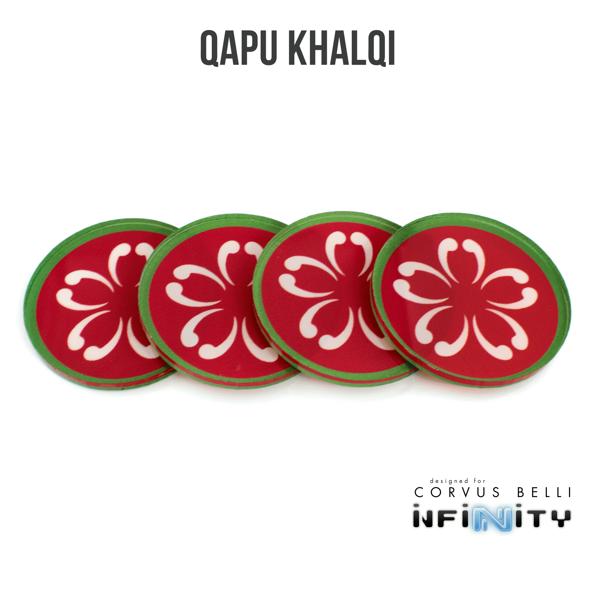 Infinity Faction Command Tokens - Qapu Khalqi