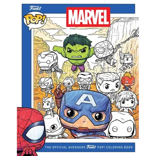 Marvel: The Official Avengers Funko Pop! Coloring Book
