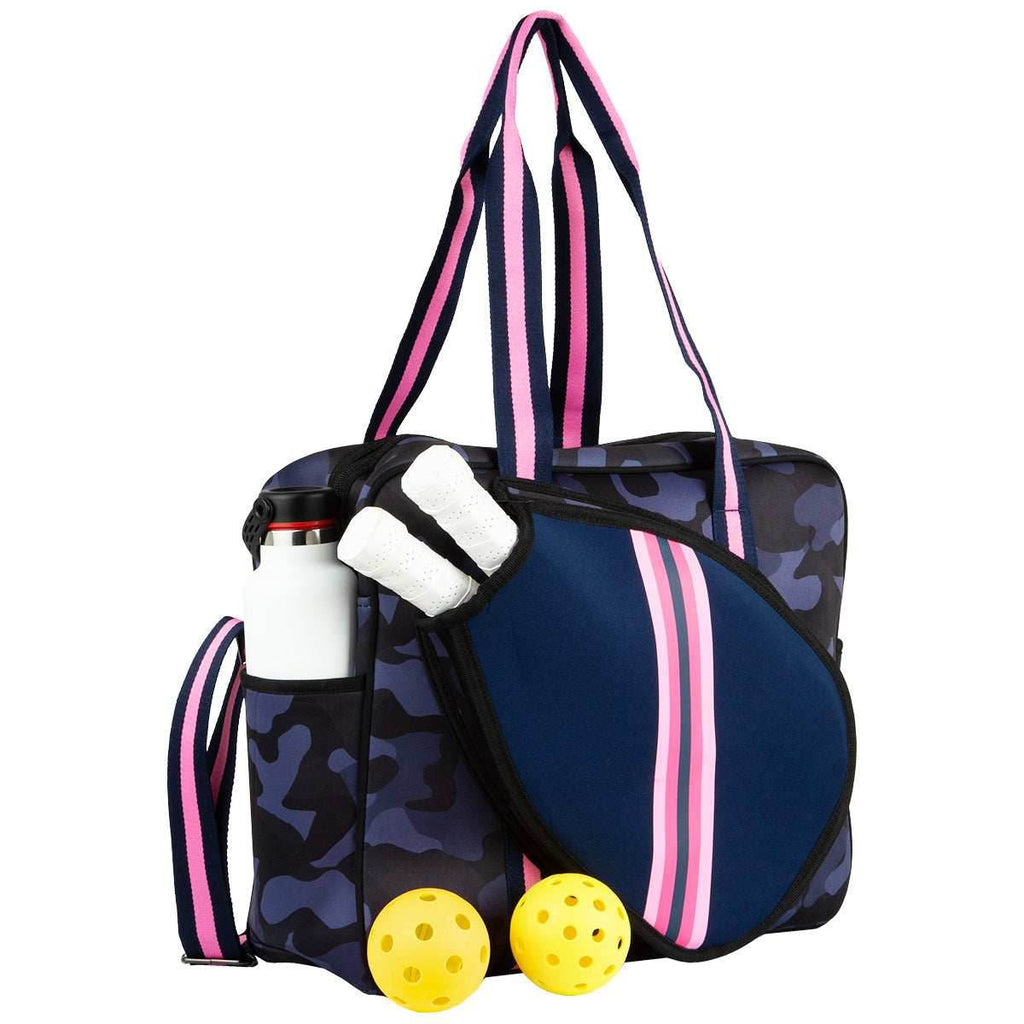 Brooklyn Pickleball Bag - Greenwich Green stripe