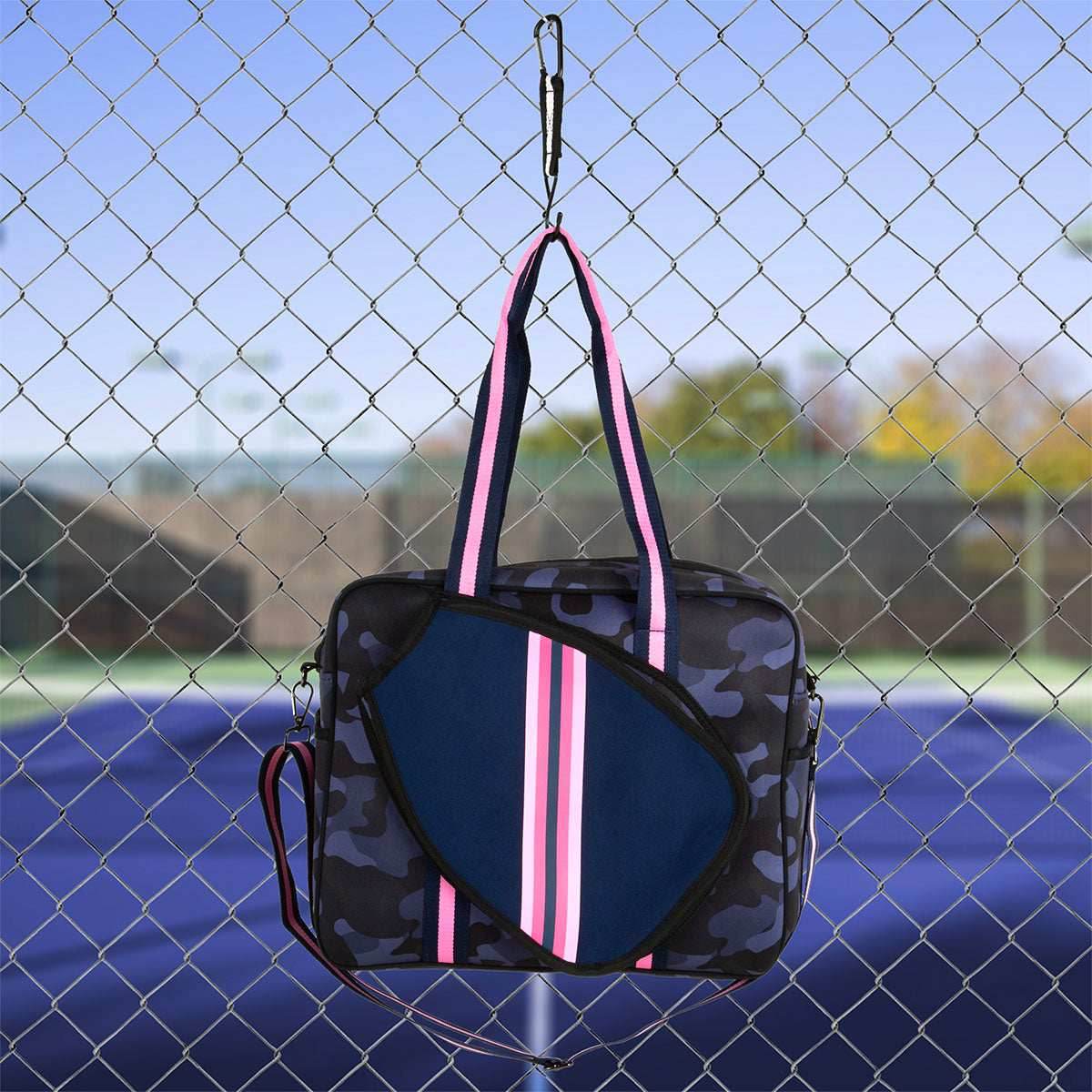 Brooklyn Pickleball Bag - Greenwich Green stripe
