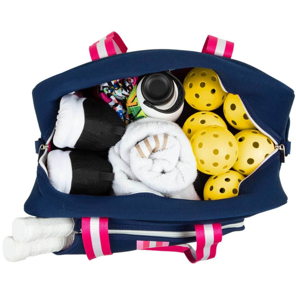 Brooklyn Pickleball Bag - Greenwich Green stripe