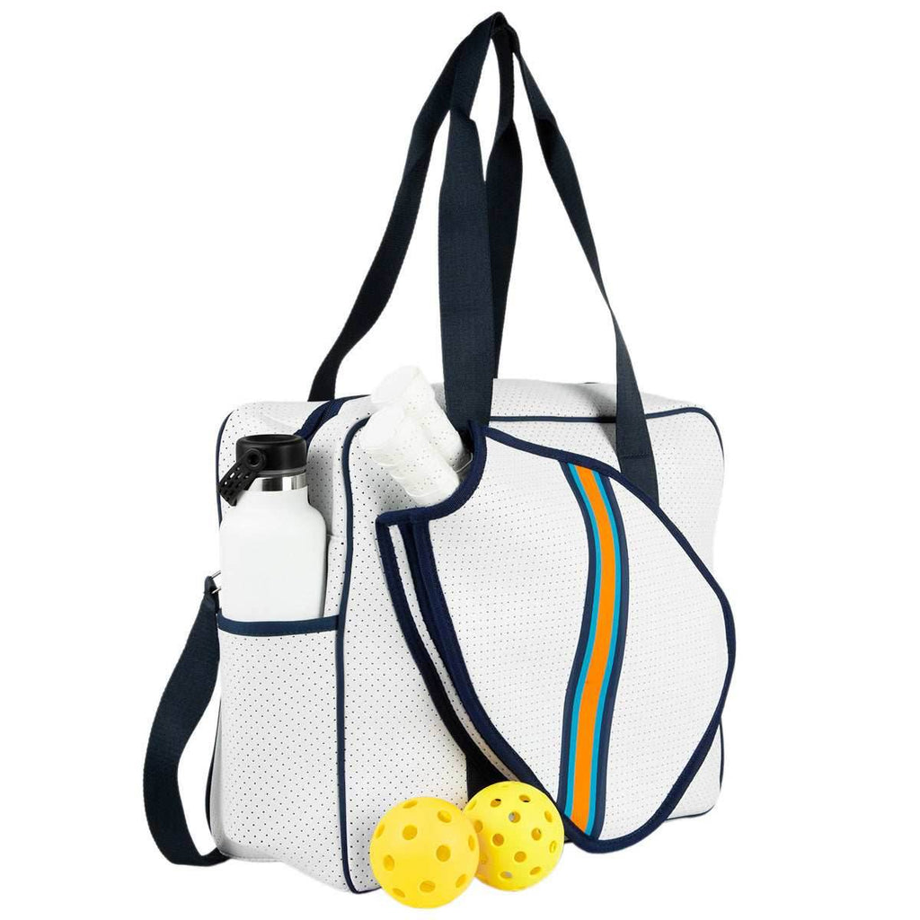 Brooklyn Pickleball Bag - Greenwich Green stripe