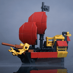 Custom Mini Queen Anne's Revenge Pirate Ship - 
