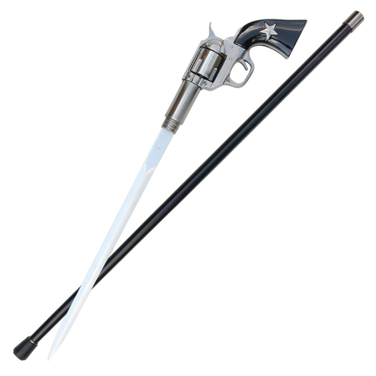 Quickdraw Outlaw Colt 45 Sword Cane-1