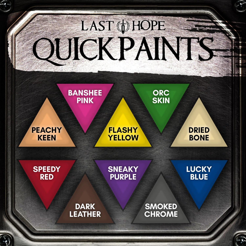Acrylic Paint Set V2.0 for Wargame Miniatures - NEW FORMULA