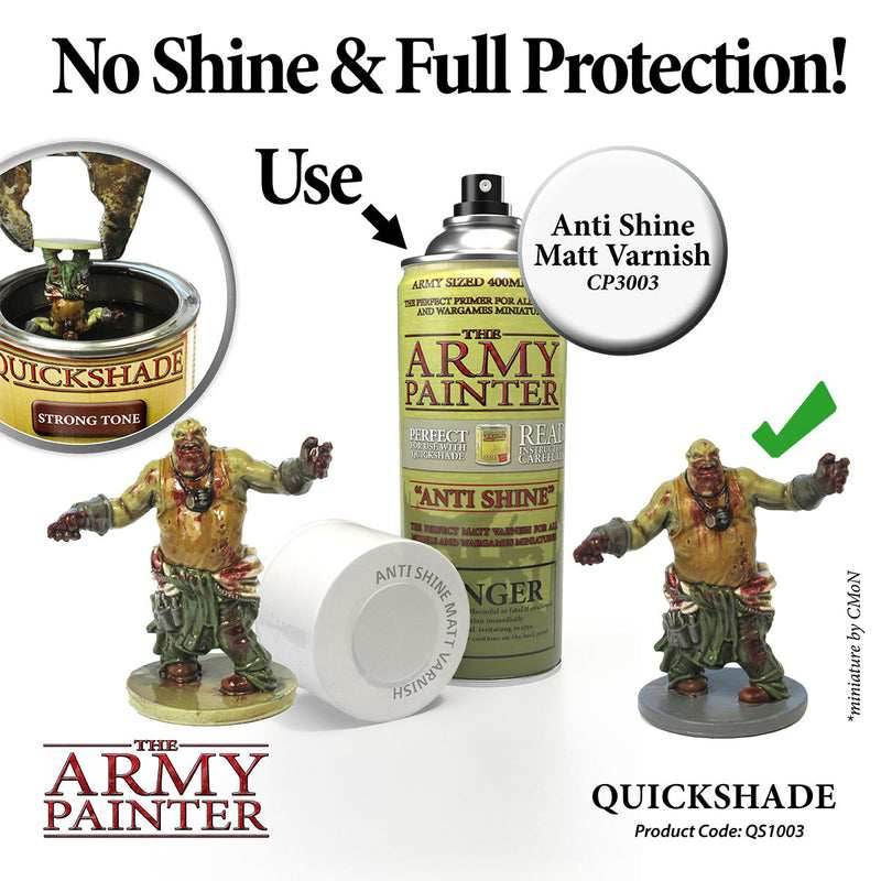 Army Painter Quickshade Dip: Dark Tone - 