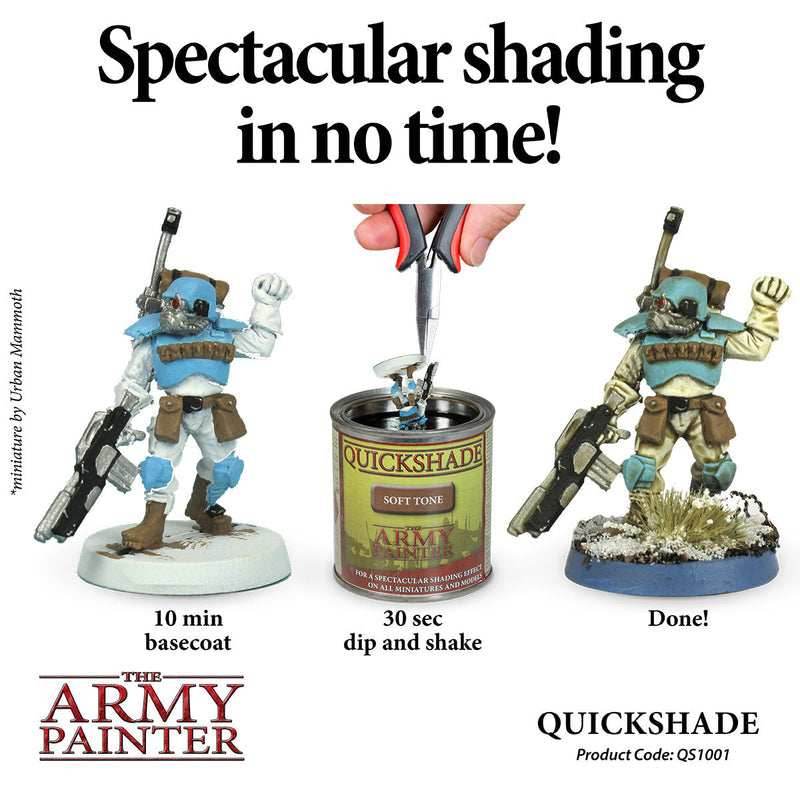 Army Painter Quickshade Dip: Soft Tone - 