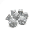 Quietus - 7 Piece DnD Dice Set | Acrylic RPG Gaming Dice - 