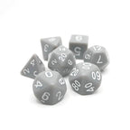 Quietus - 7 Piece DnD Dice Set | Acrylic RPG Gaming Dice - 