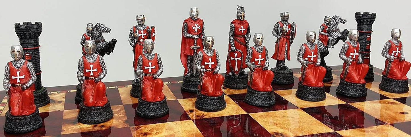 Chess Pieces - Resin - Crusade IV - 