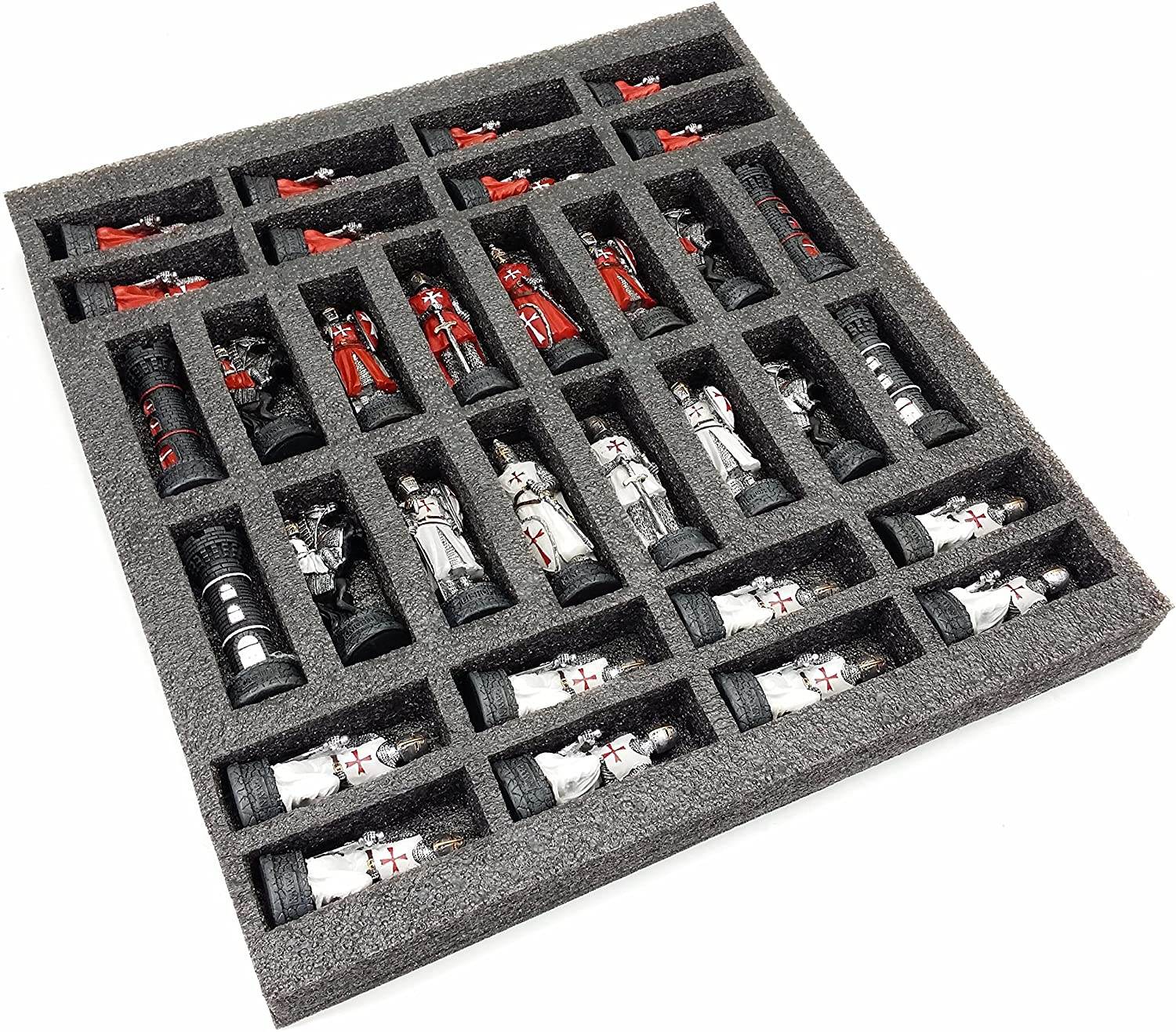 Chess Pieces - Resin - Crusade IV - 