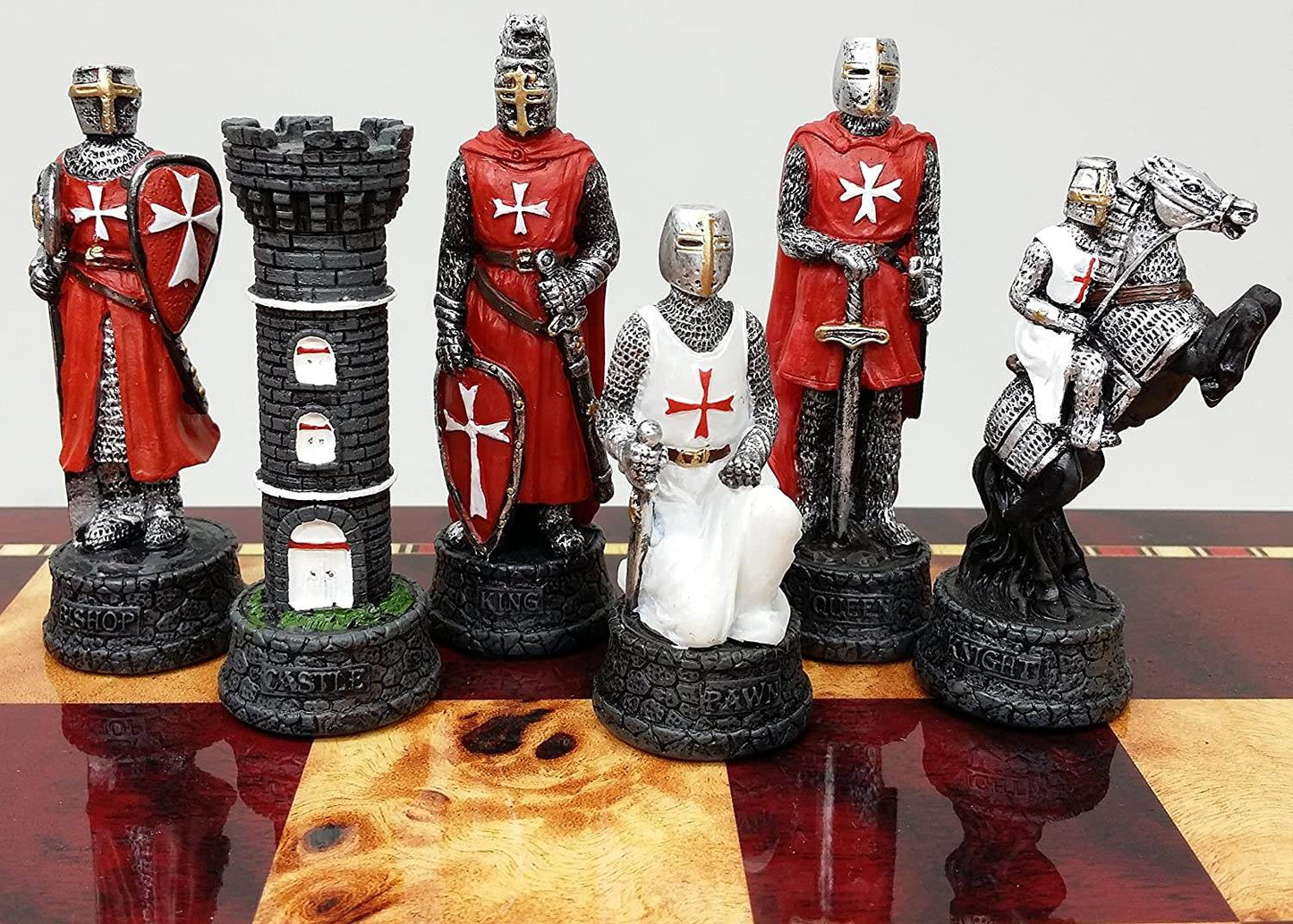 Chess Pieces - Resin - Crusade IV - 