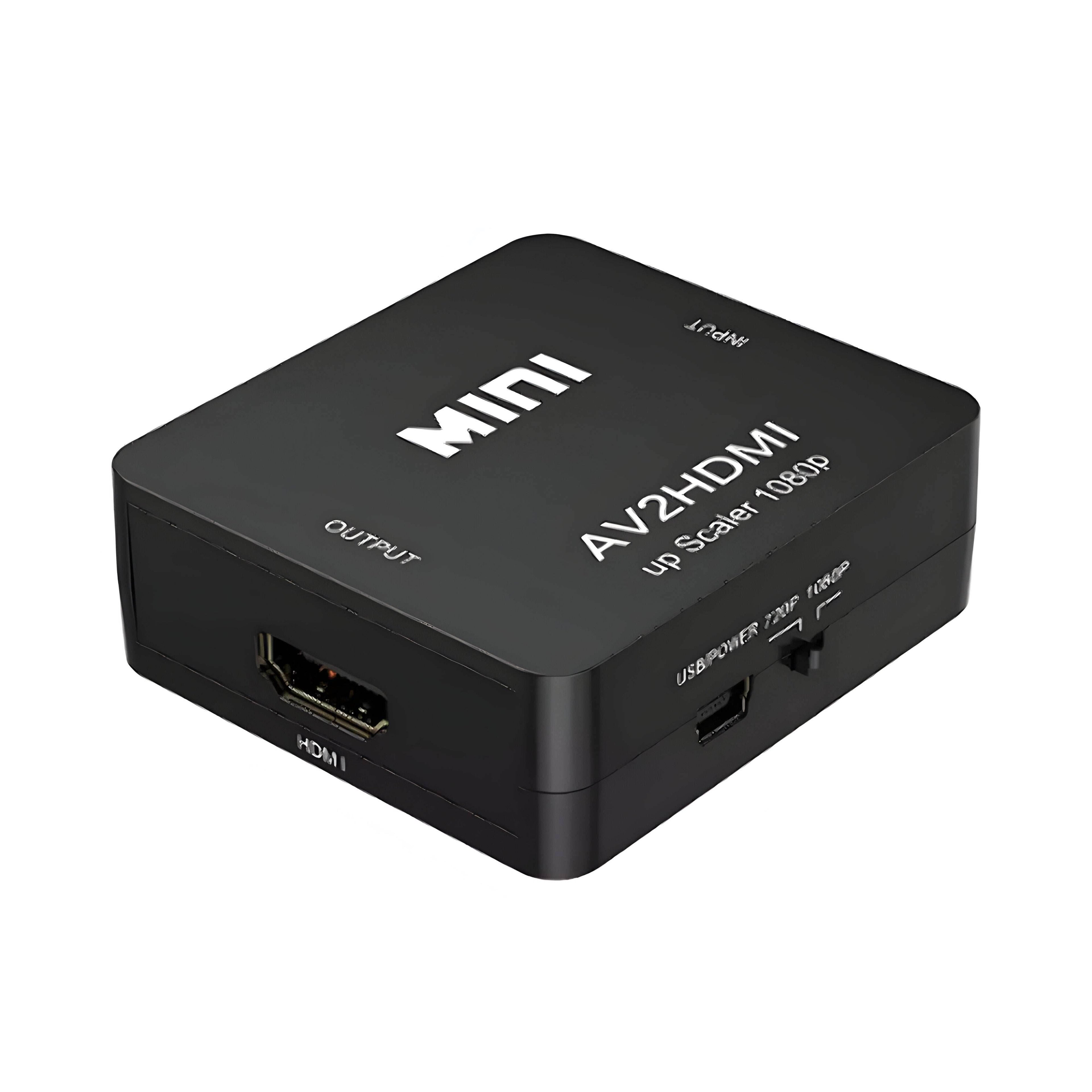 RCA AV to HDMI Converter Composite CVBS Video Adapter - 