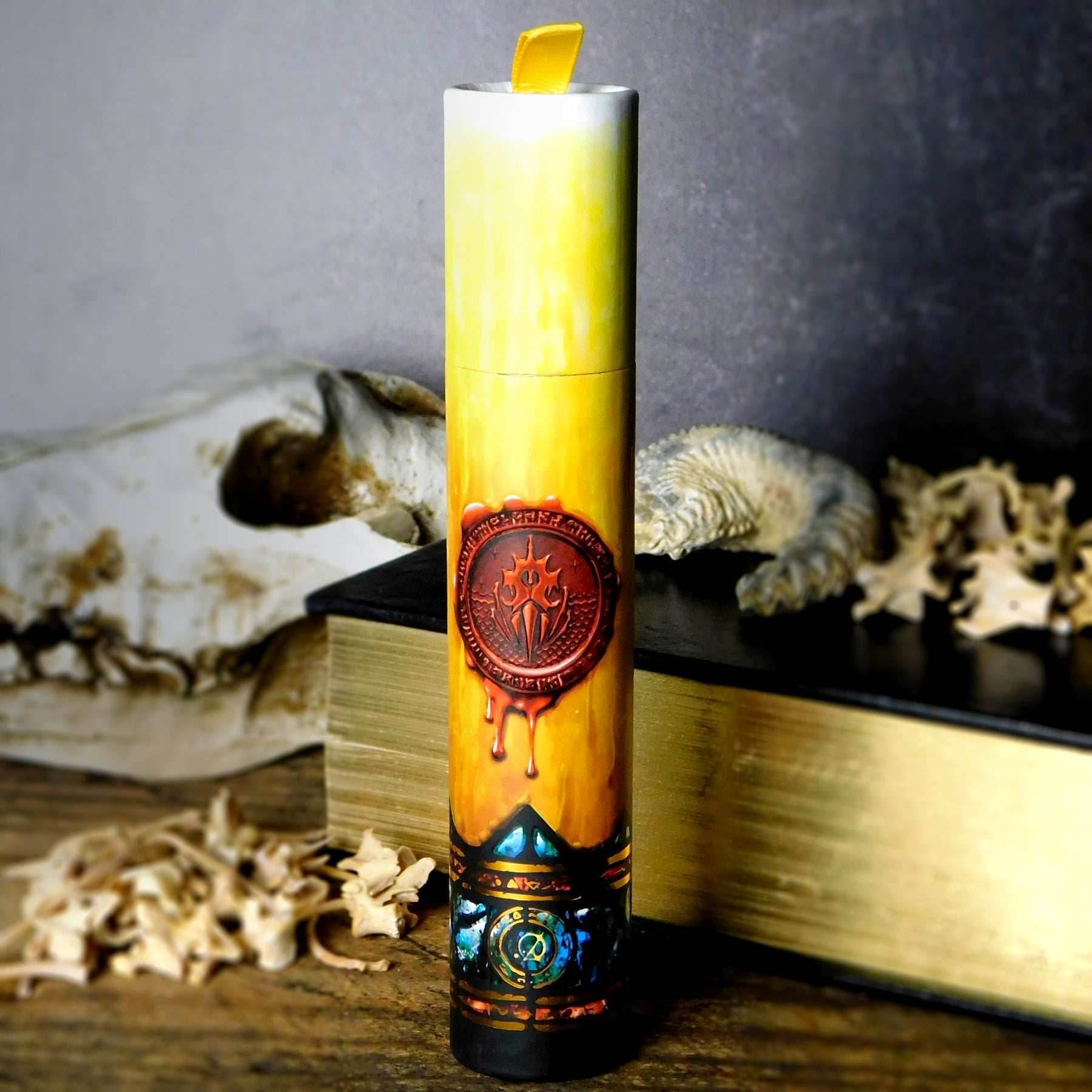 Ritual Candle Dice Tube: The Crest of Dagon - 