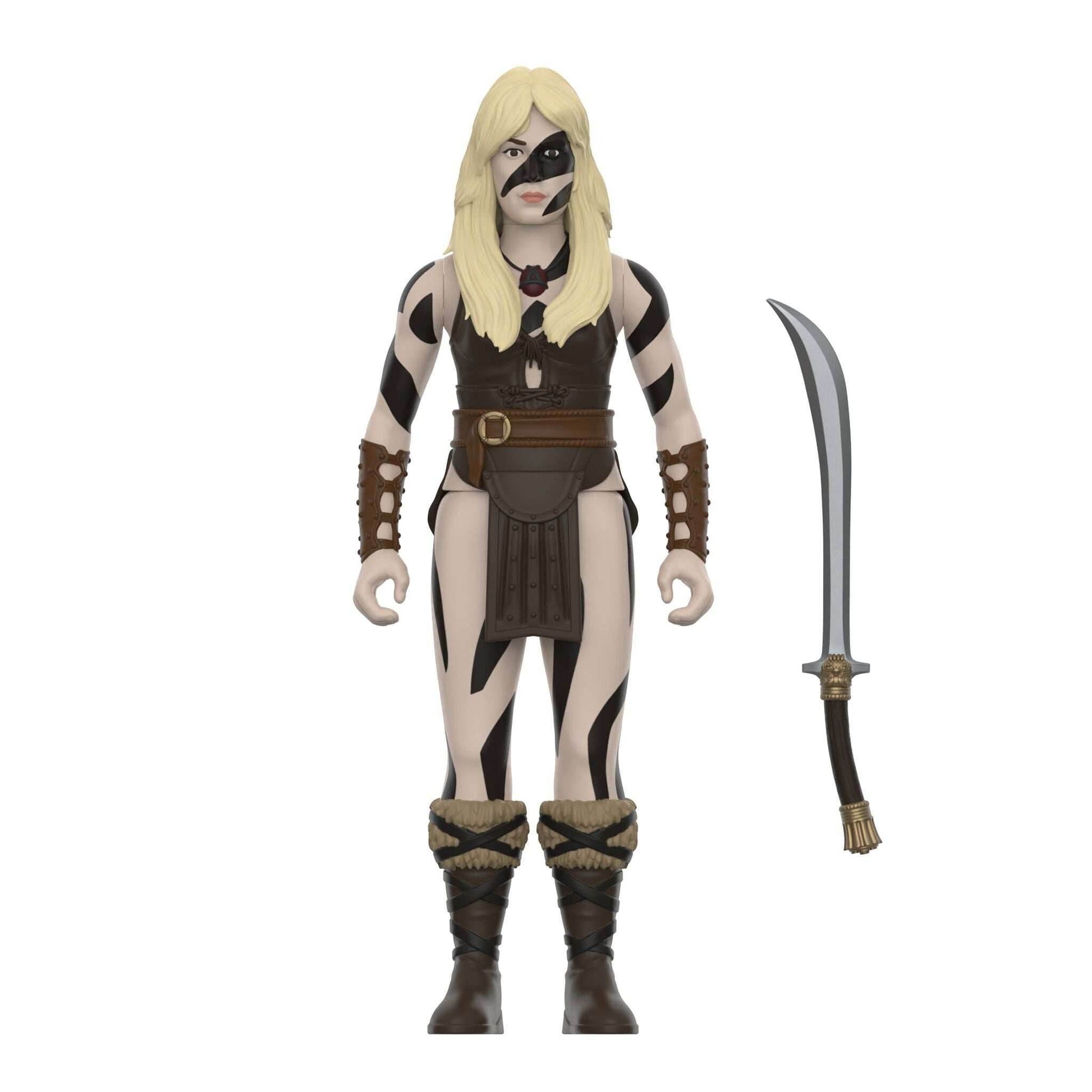 Super7 x CONAN THE BARBARIAN - VALERIA (WAR PAINT) ReAction Figure - 