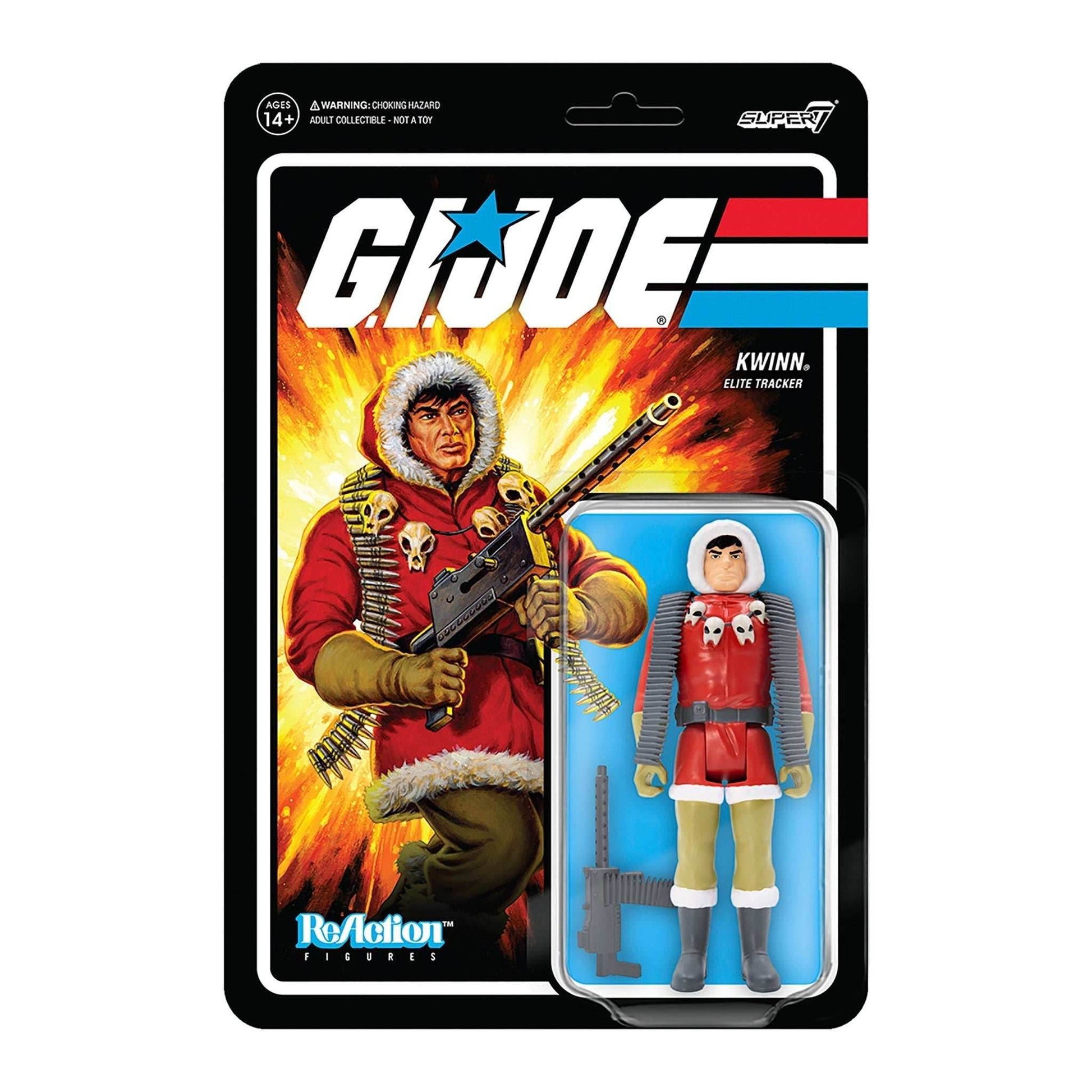 Super7 x G.I. Joe Kwinn Wave 1 ReAction Figure - 