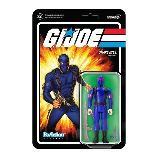 Super7 x G.I. Joe Snake Eyes 1 ReAction Figure - 