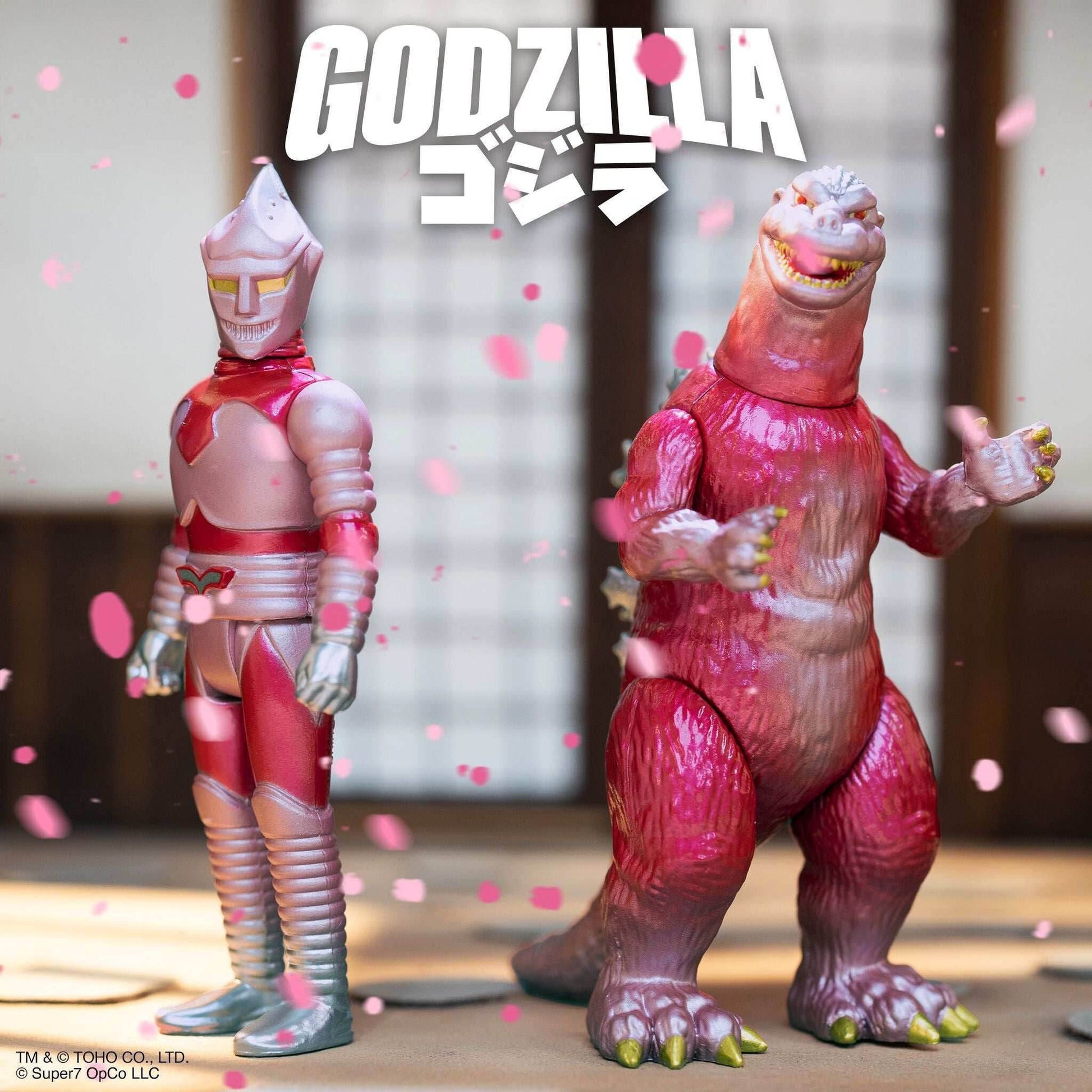 Super7 x TOHO - Godzilla Jet Jaguar (Cherry Blossom Festival) ReAction Figure - 