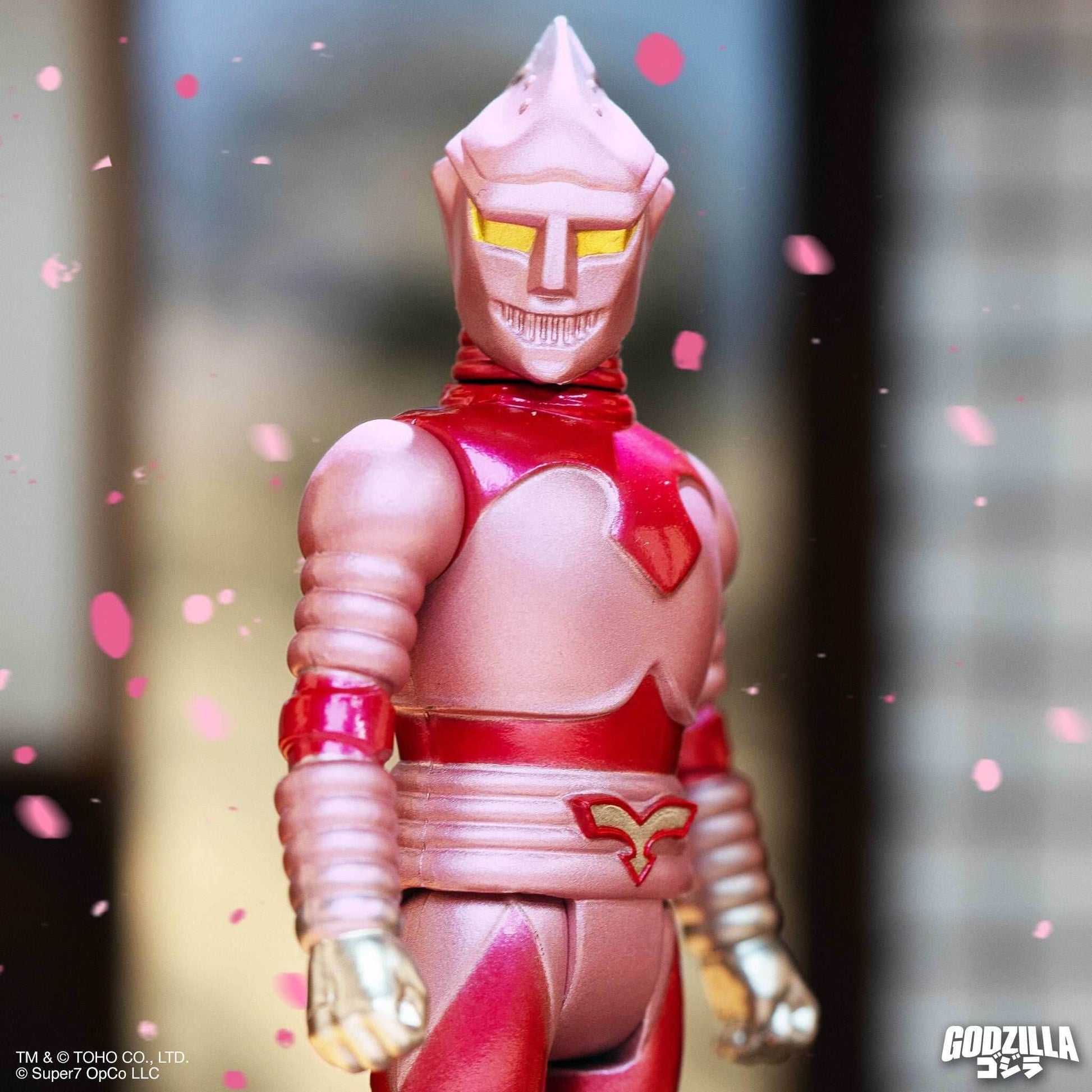 Super7 x TOHO - Godzilla Jet Jaguar (Cherry Blossom Festival) ReAction Figure - 