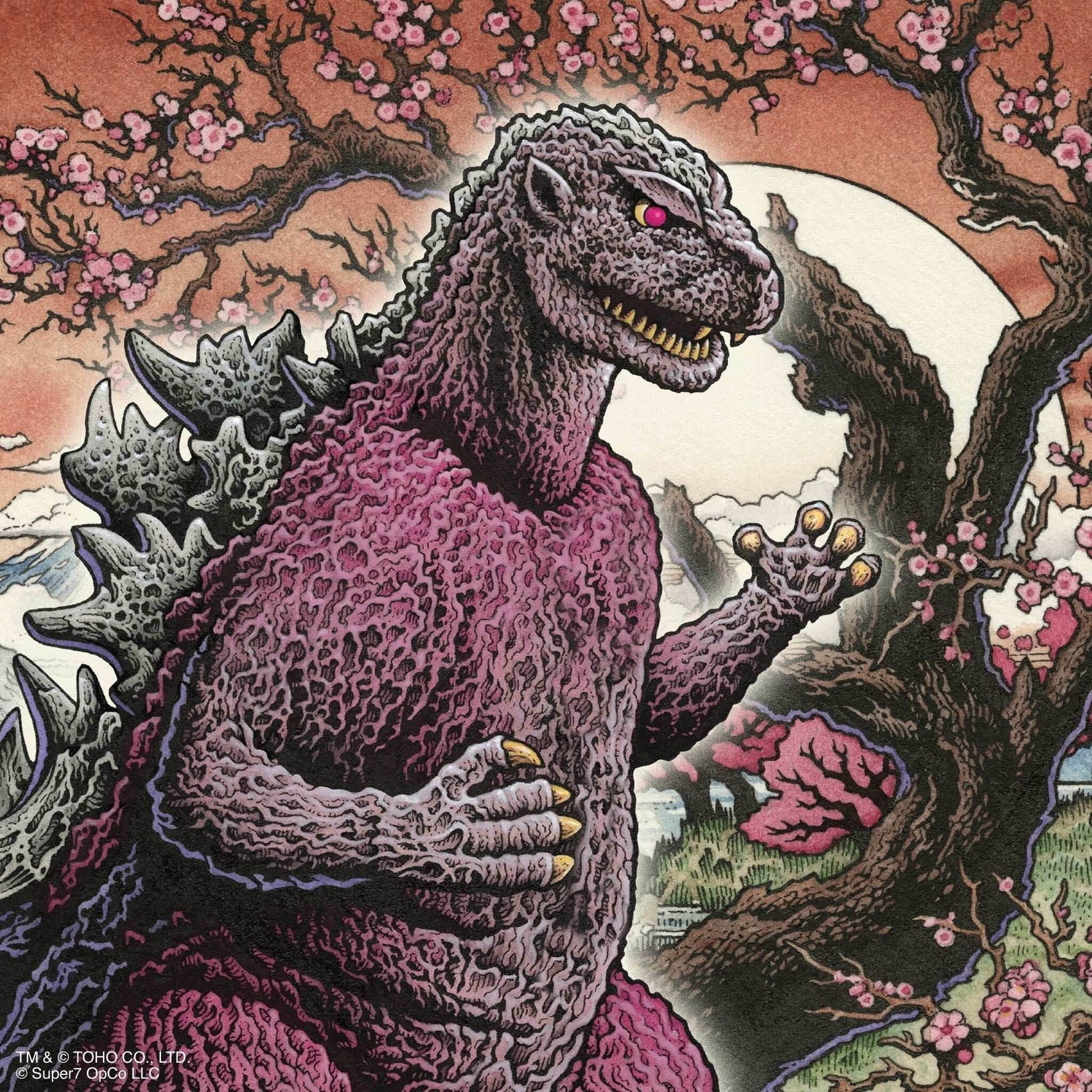 Super7 x TOHO - Godzilla Jet Jaguar (Cherry Blossom Festival) ReAction Figure - 