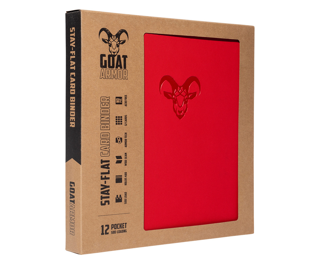 "Stay Flat" Card Binder