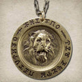 King Conan Aquilonian Luna Necklace - Brass