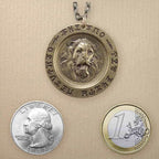 King Conan Aquilonian Luna Necklace - Brass