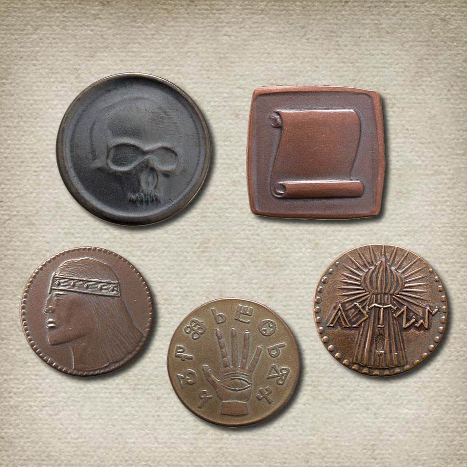 Conan Set #1 - Five Coins from the Hyborian Age - 