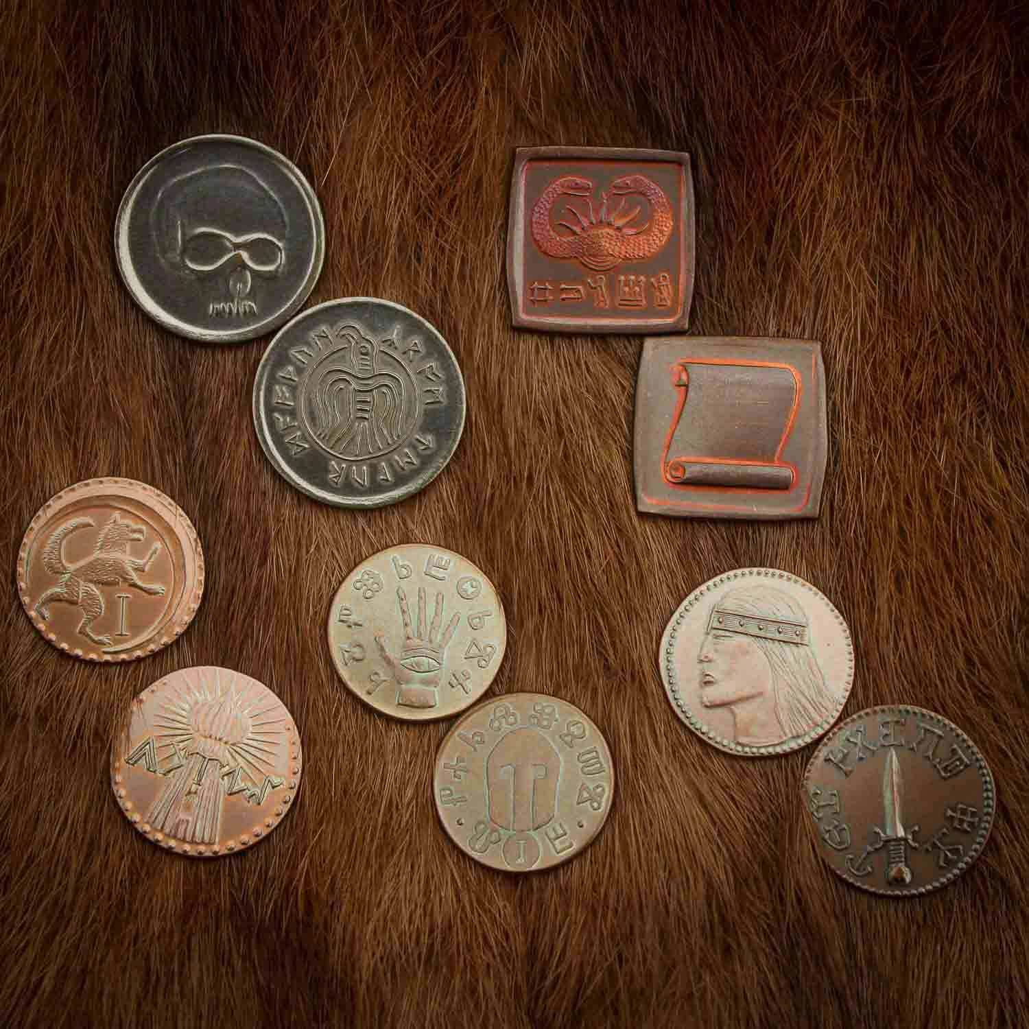 Conan Set #1 - Five Coins from the Hyborian Age - 
