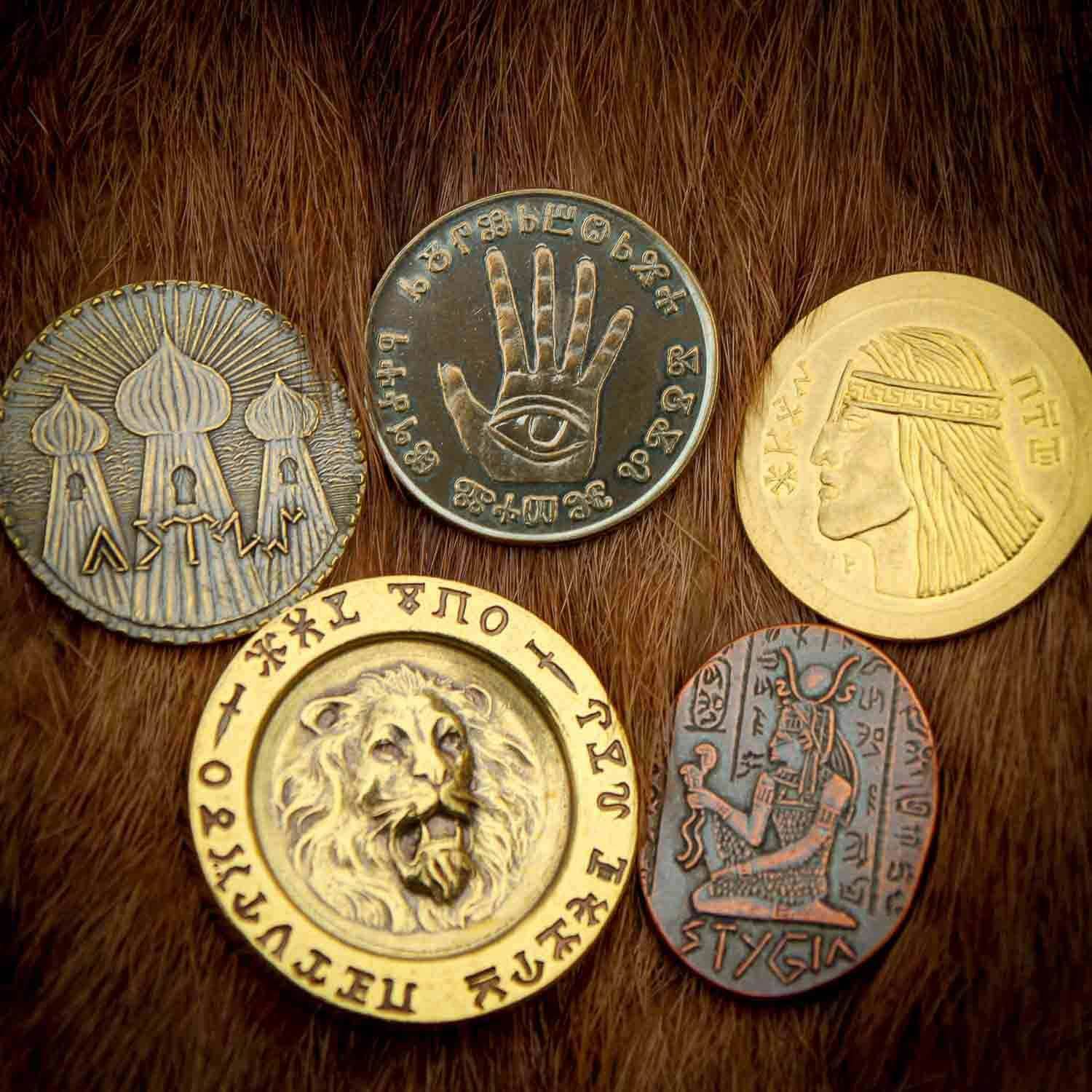 Conan Set #2 - Deluxe Set of Five Coins - 