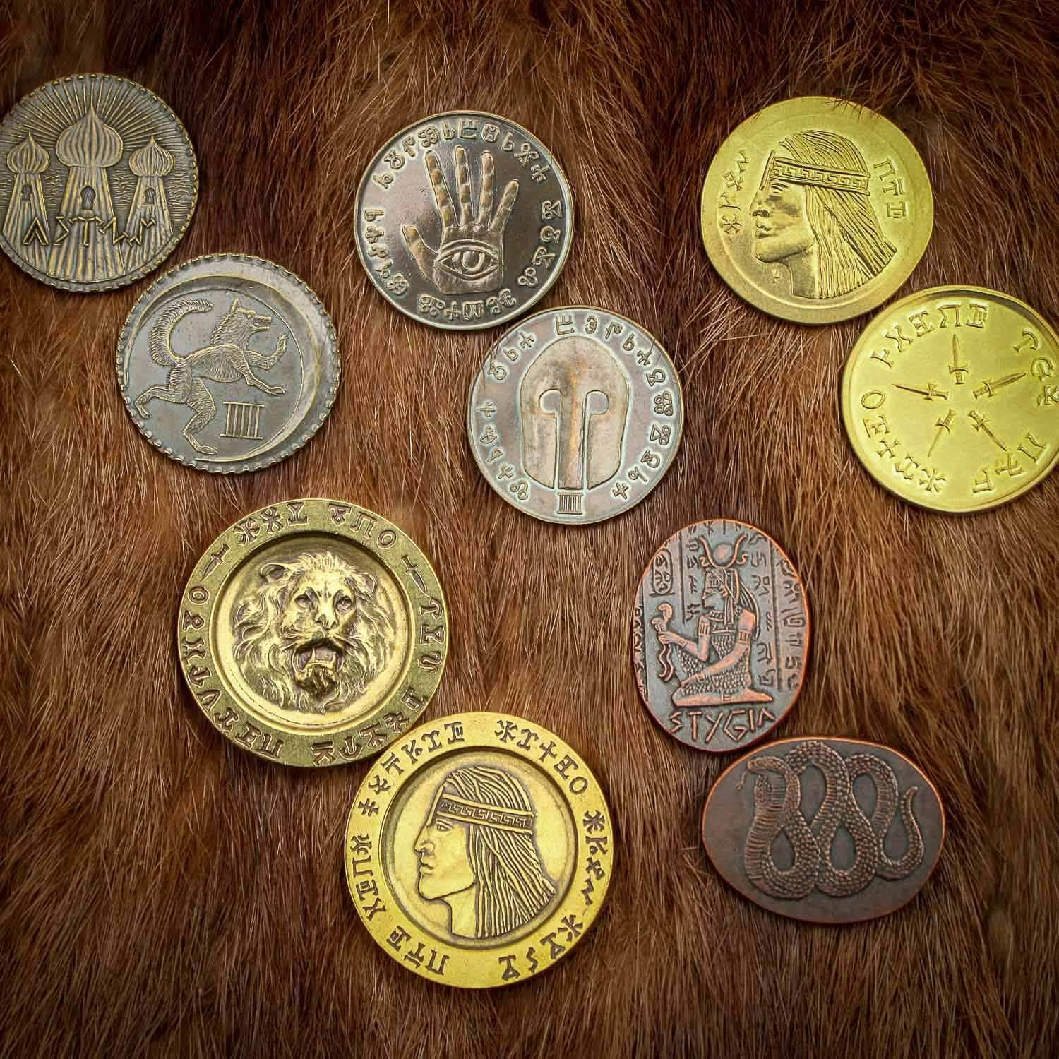 Conan Set #2 - Deluxe Set of Five Coins - 