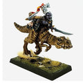 Reaper Legends: Female Dark Elf on Lizard - 