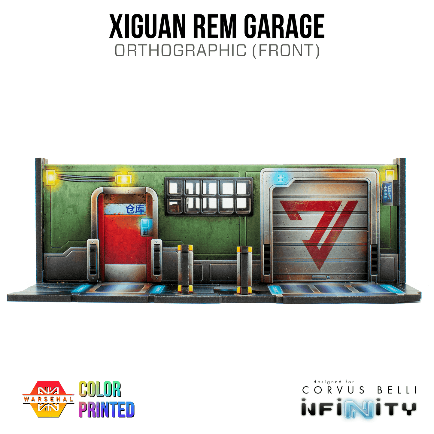 Xiguan Stacks - Rem Garage - Color Printed