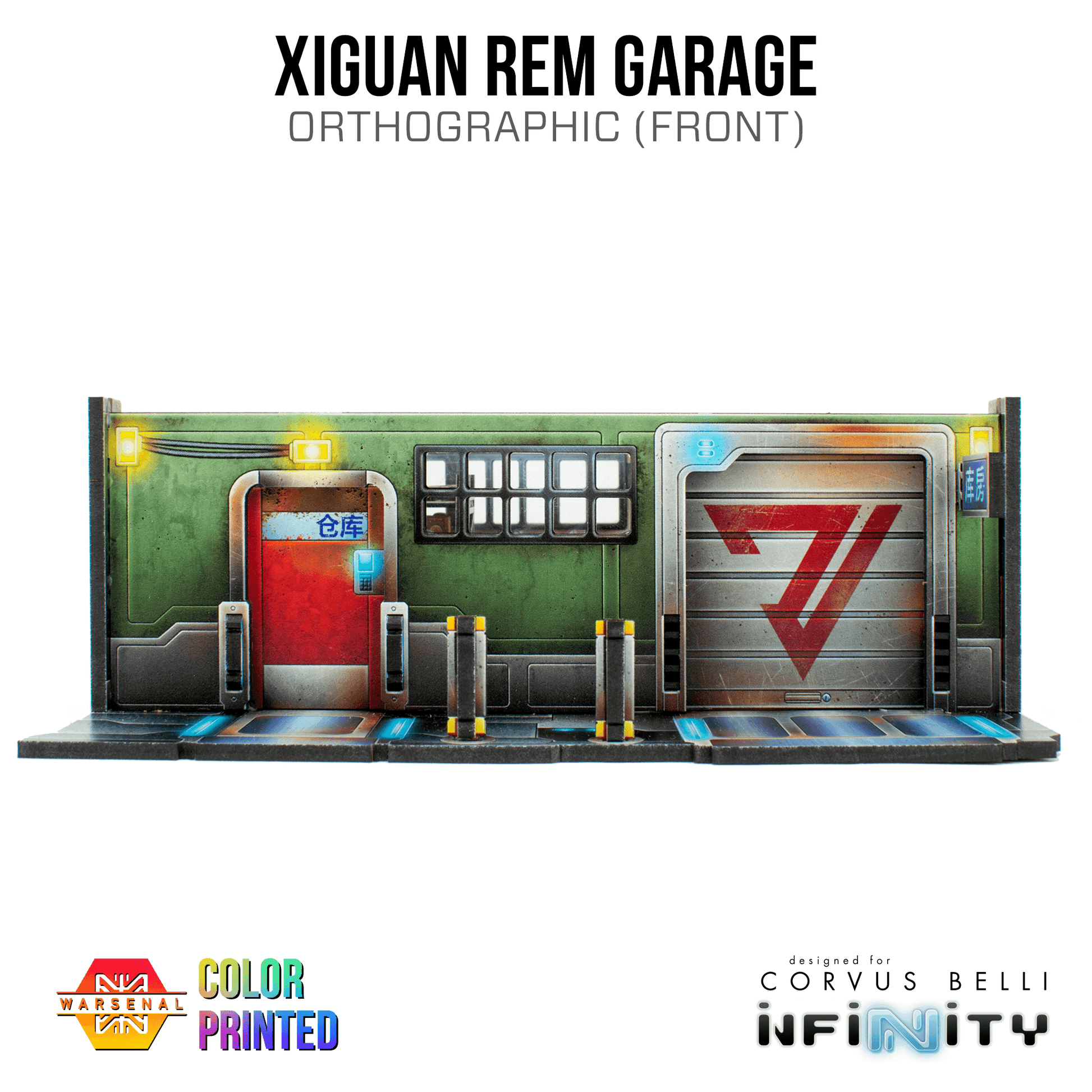 Xiguan Stacks - Rem Garage - Color Printed