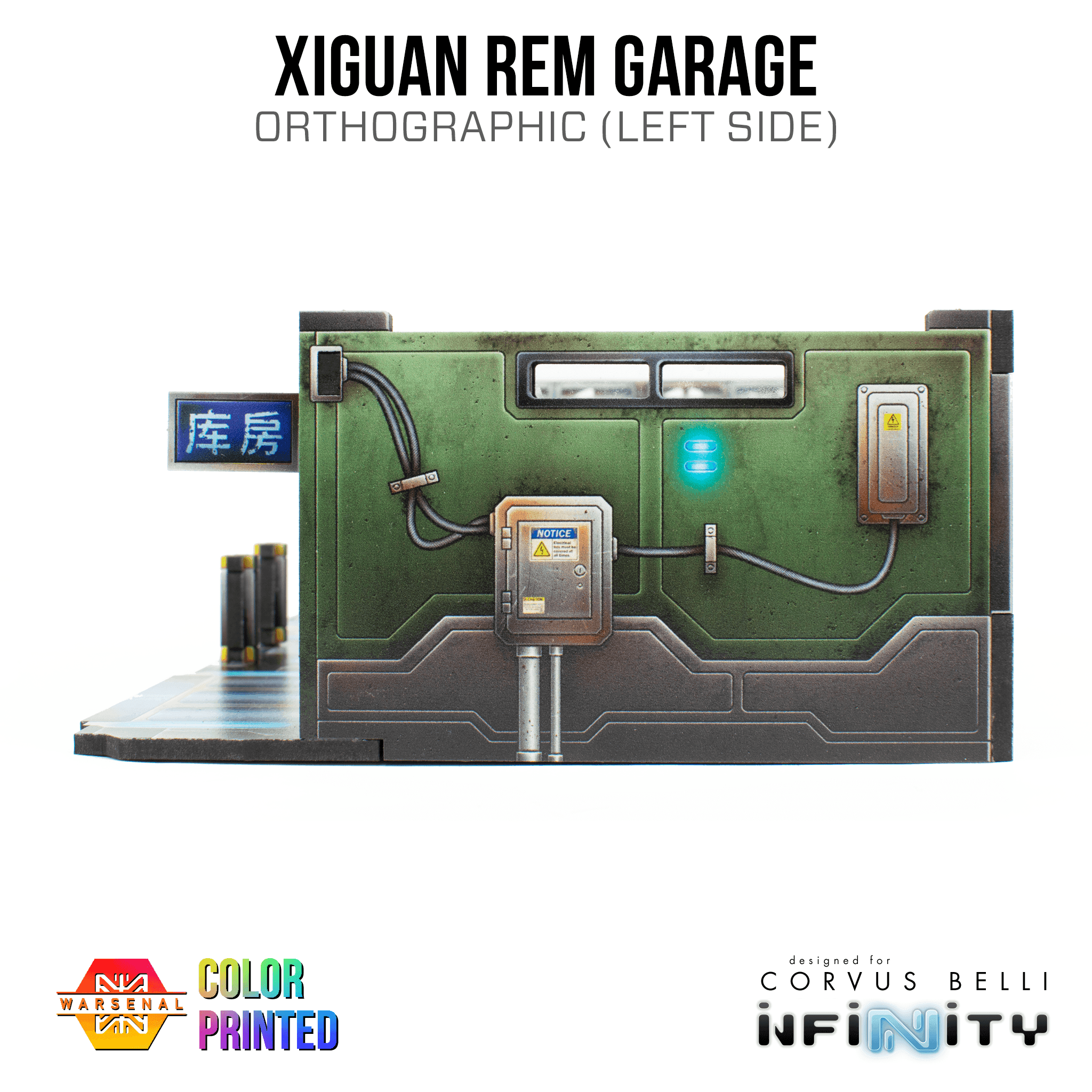 Xiguan Stacks - Rem Garage - Color Printed