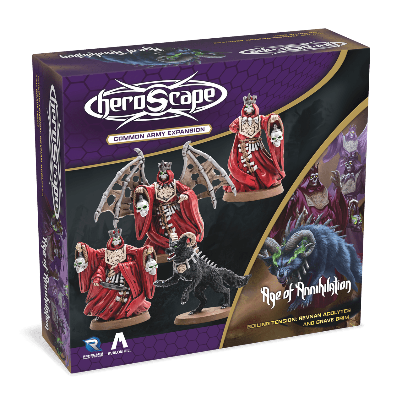 Heroscape: Revnan Acolytes & Grave Grim Common Army Expansion - 