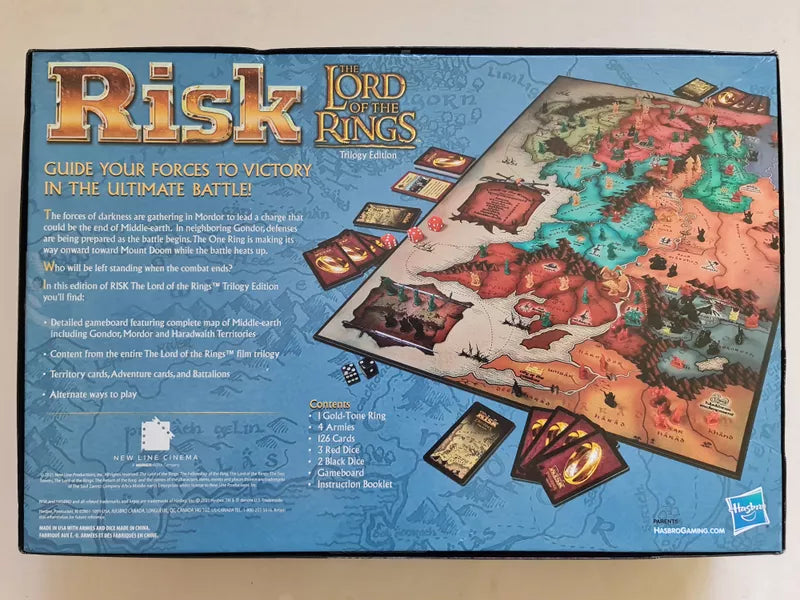Risk: The Lord of The RIngs Trilogy Edition