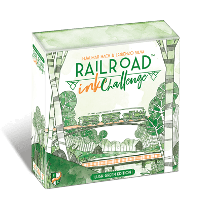 Railroad Ink Challenge - Lush Green Edition - 