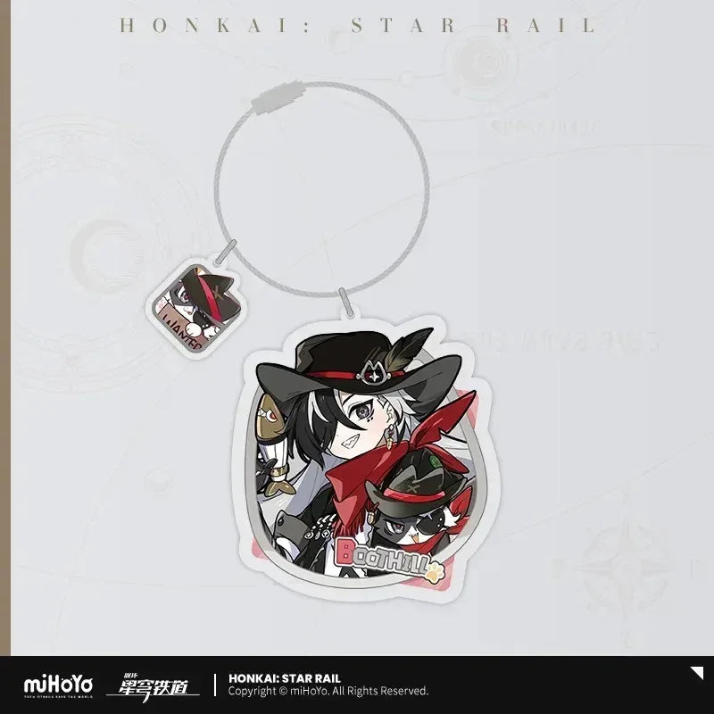 Little Cat Series Acrylic Keychain Honkai: Star Rail