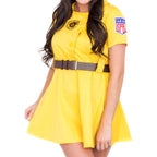 Racine Belles AAGPBL Baseball Women's Halloween Cosplay Costume Dress