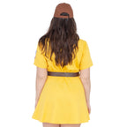 Racine Belles AAGPBL Baseball Women's Halloween Cosplay Costume Dress